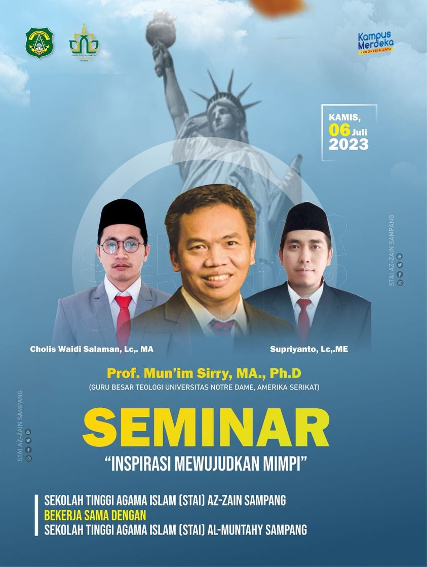 STAI Al-Muntahy (STAIMUN) dan STAI AZ-ZAIN Sampang Undang Guru Besar University of Notre Dame Amerika Serikat